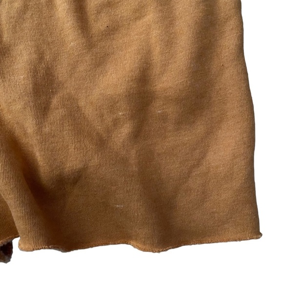 Free People Movement Burnt Orange High Waist Fleece Lined Shorts Extra Small XS - Picture 13 of 16